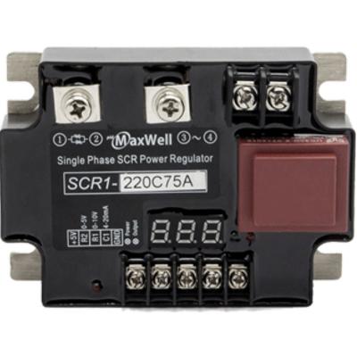 Однофазный регулятор мощности SCR с возможностью выбора входного сигнала
