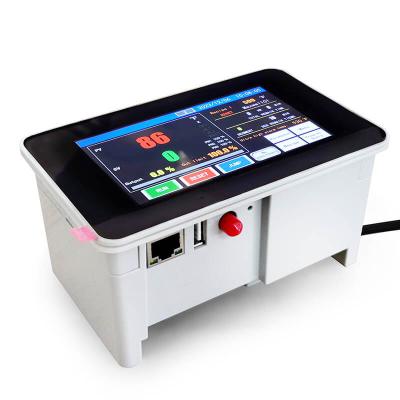 Touch screen ramp and soak controller