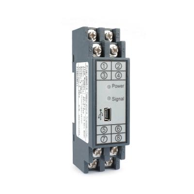 Programmable din rail temperature transmitter