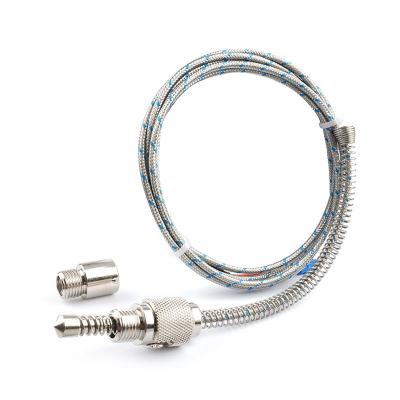 Подпружиненный регулируемый термоэлемент типа K/J