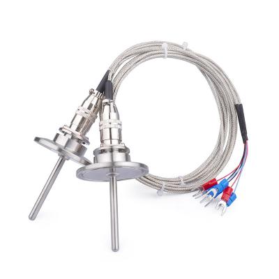 Tri-clamp liquid-tight PT100 RTD temperature sensor