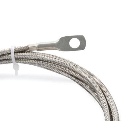 Bolt-on PT100 RTD sensor with ring terminal