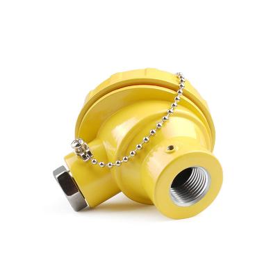 Waterproof thermocouple connection head terminal box