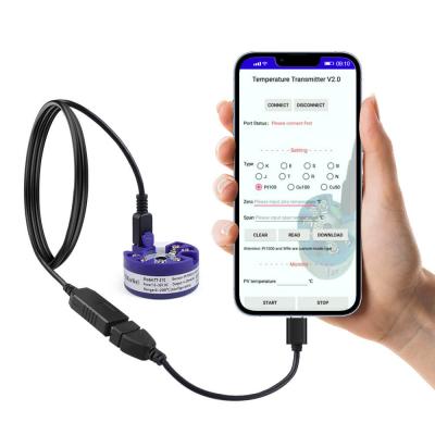 head mounted Temperature Transmitter