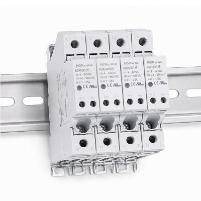 Однофазное твердотельное реле PIDMaxWell KSK600D25, 25 А, 24-660 В перем. тока, управление пост. током, SSR, монтаж на DIN-рейку